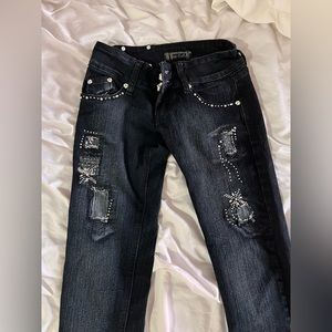 1/2 Miss Rudy bedazzled jeans